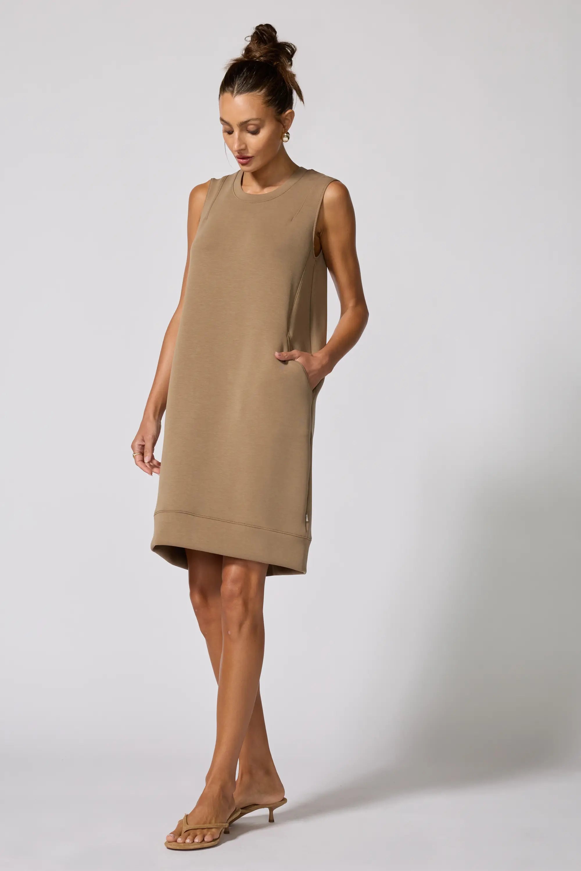 Dreamweave Dress - Caribou