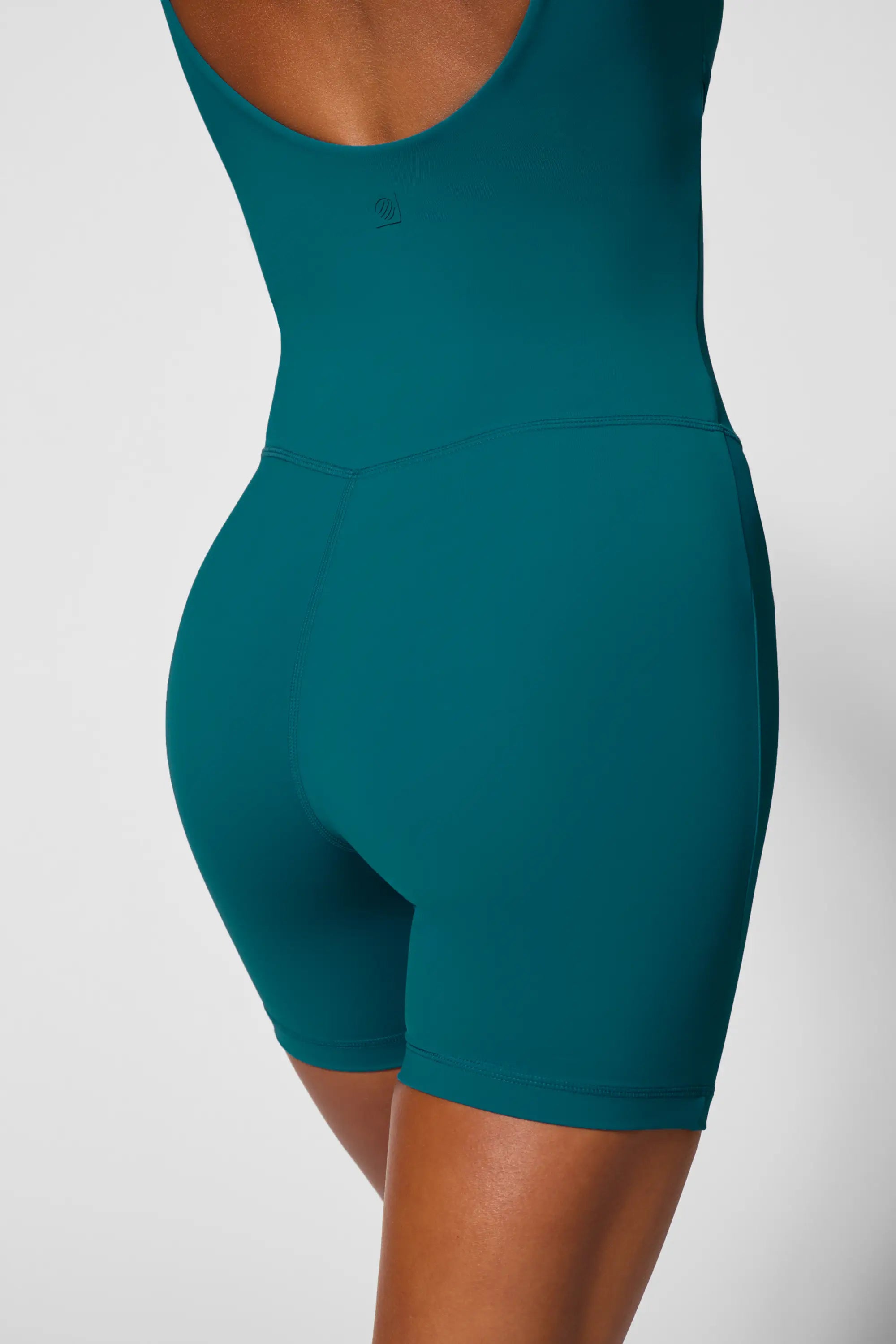 Sculpt Short Catsuit - Deep Lagoon