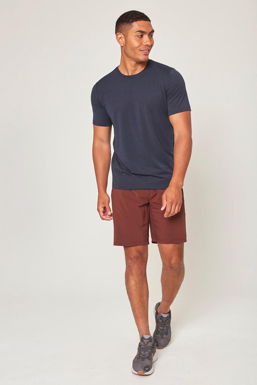 Dynamic Recycled Polyester Stink-Free Crew Neck Tee - Sale