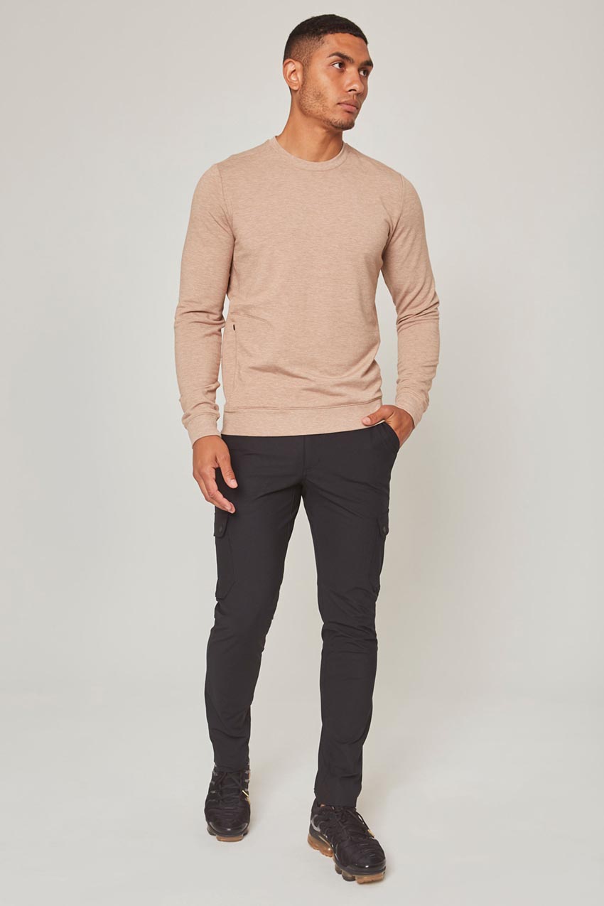 Serene Recycled Polyester TENCEL™ Modal Crew Neck - Sale