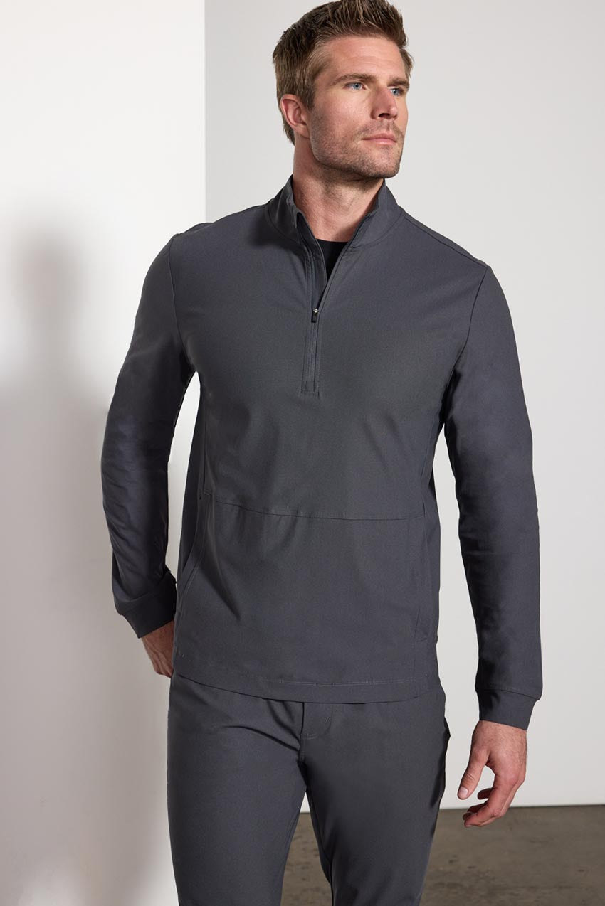 Limitless Recycled Polyester Warp Knit Half-Zip Pullover