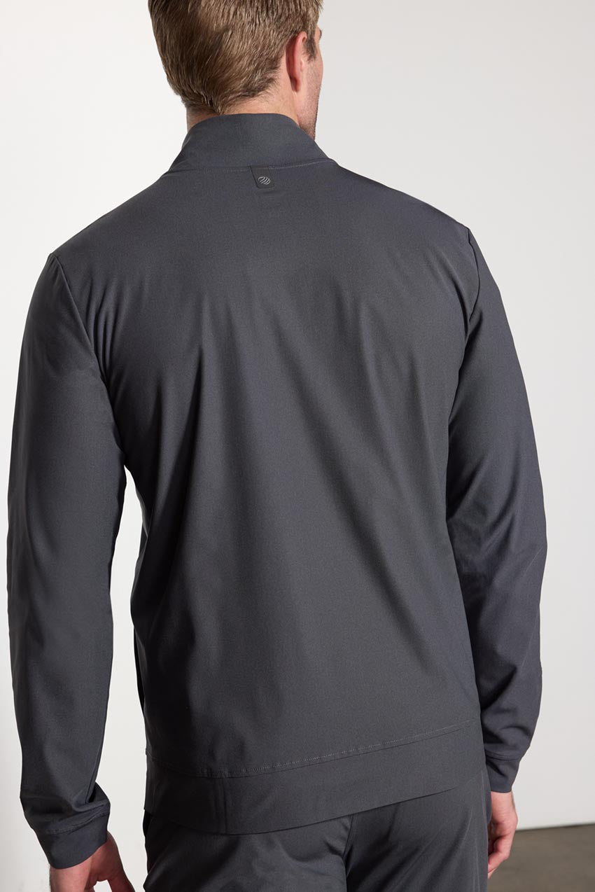 Limitless Recycled Polyester Warp Knit Half-Zip Pullover – MPG 