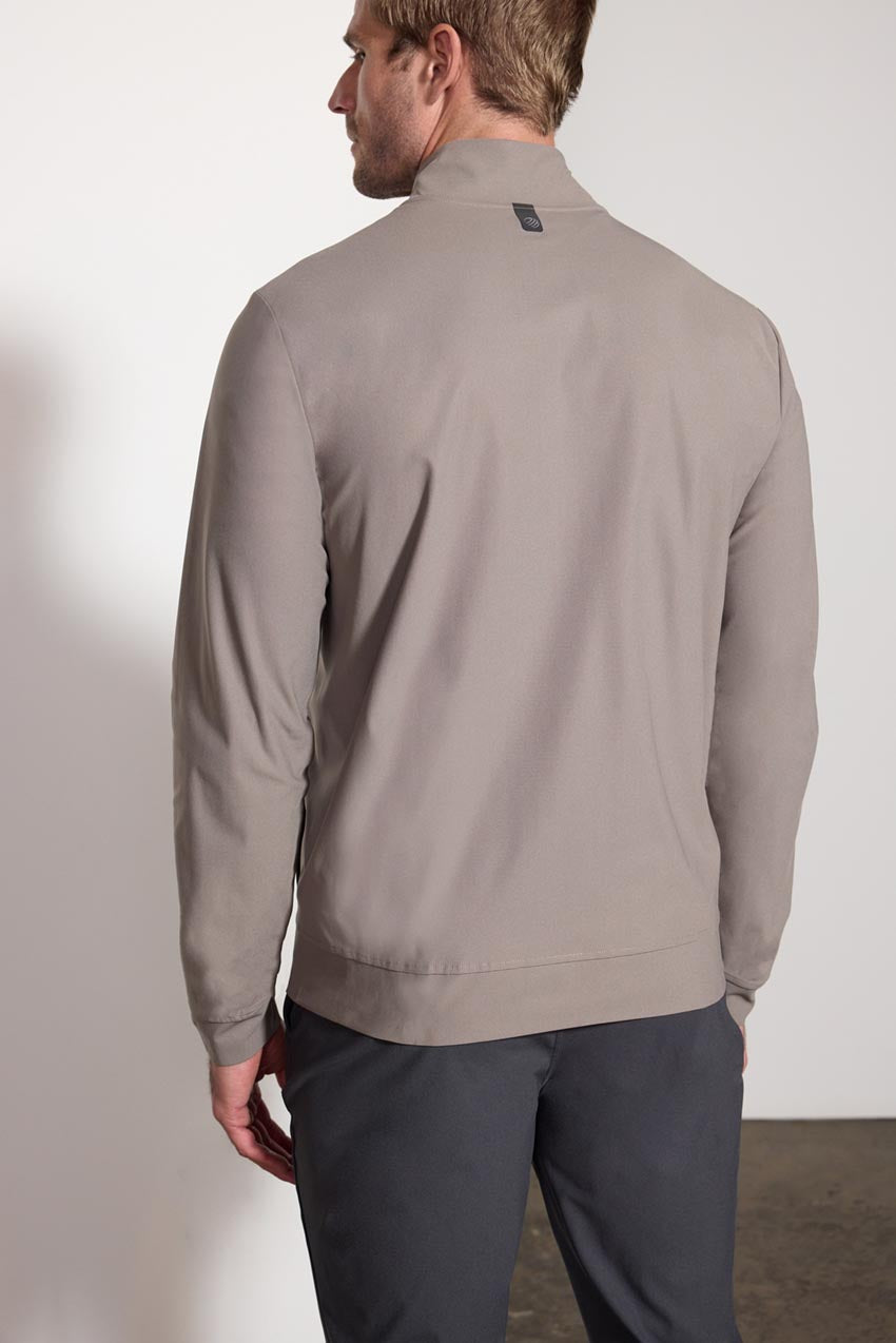 Limitless Recycled Polyester Warp Knit Half-Zip Pullover