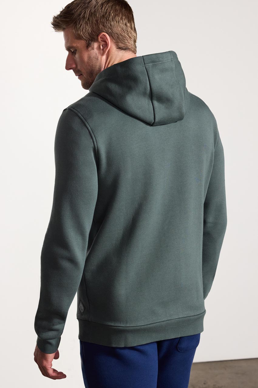 Men's Luxefleece Zip-Up Hoodie - Bay Leaf