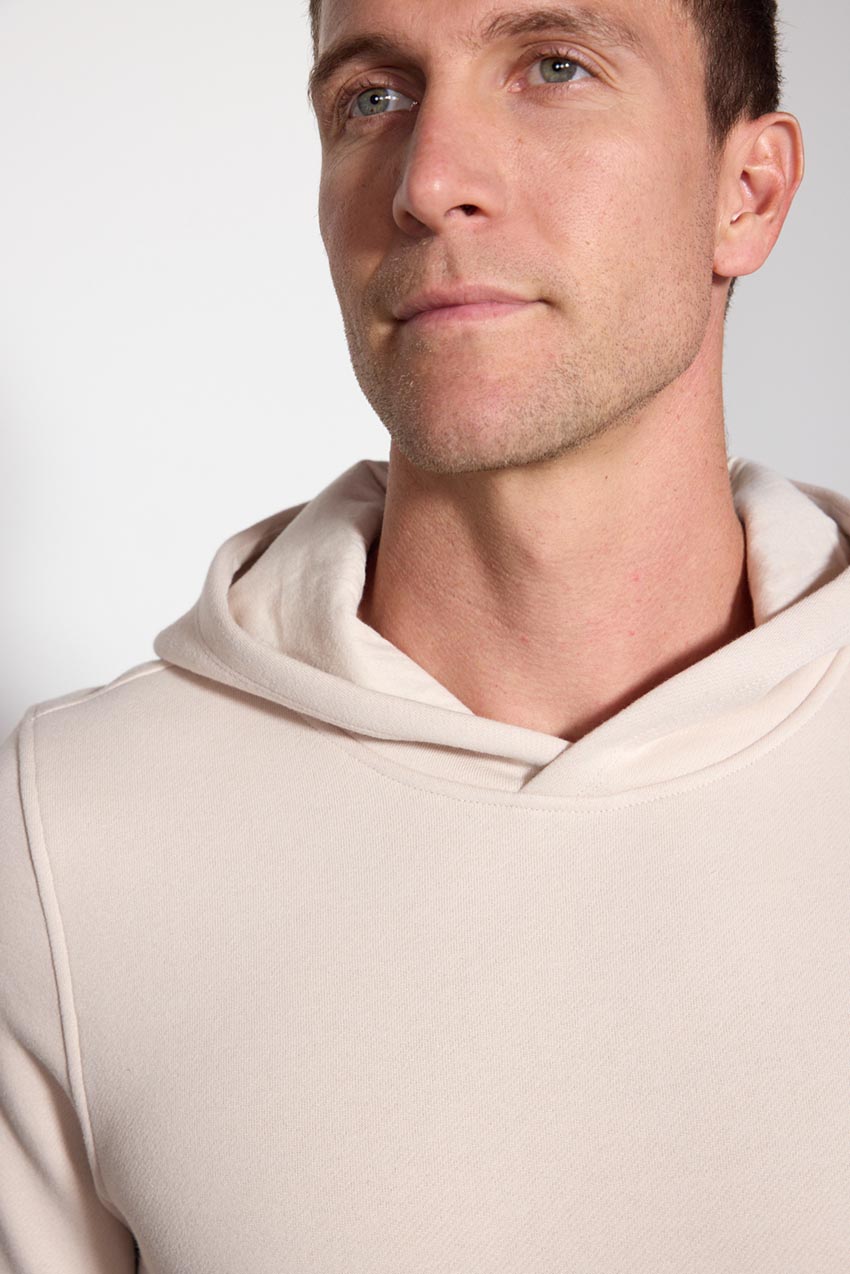 Sudadera de láminas de Luxefleece para hombres - Stone