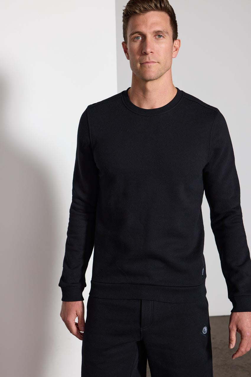 Comfort Men's Fleece Sweatshirt - Black