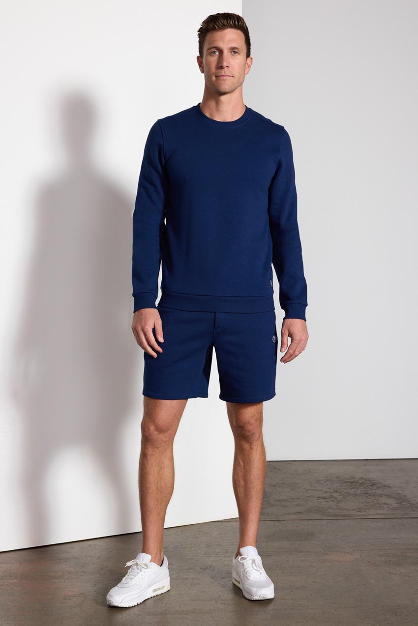 Comfort Men's Fleece Sweatshirt - Navy