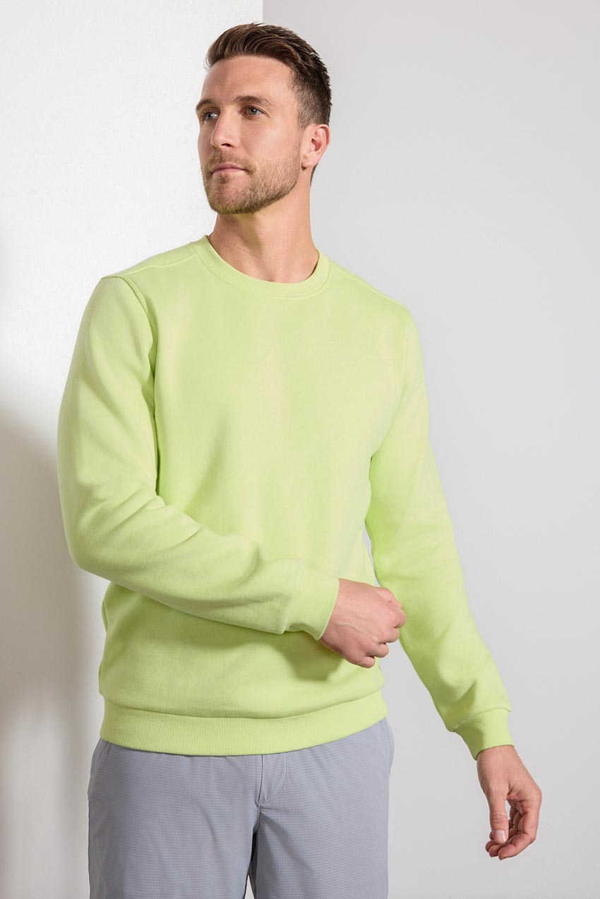 Men's Luxefleece Sweatshirt - Shadow Lime