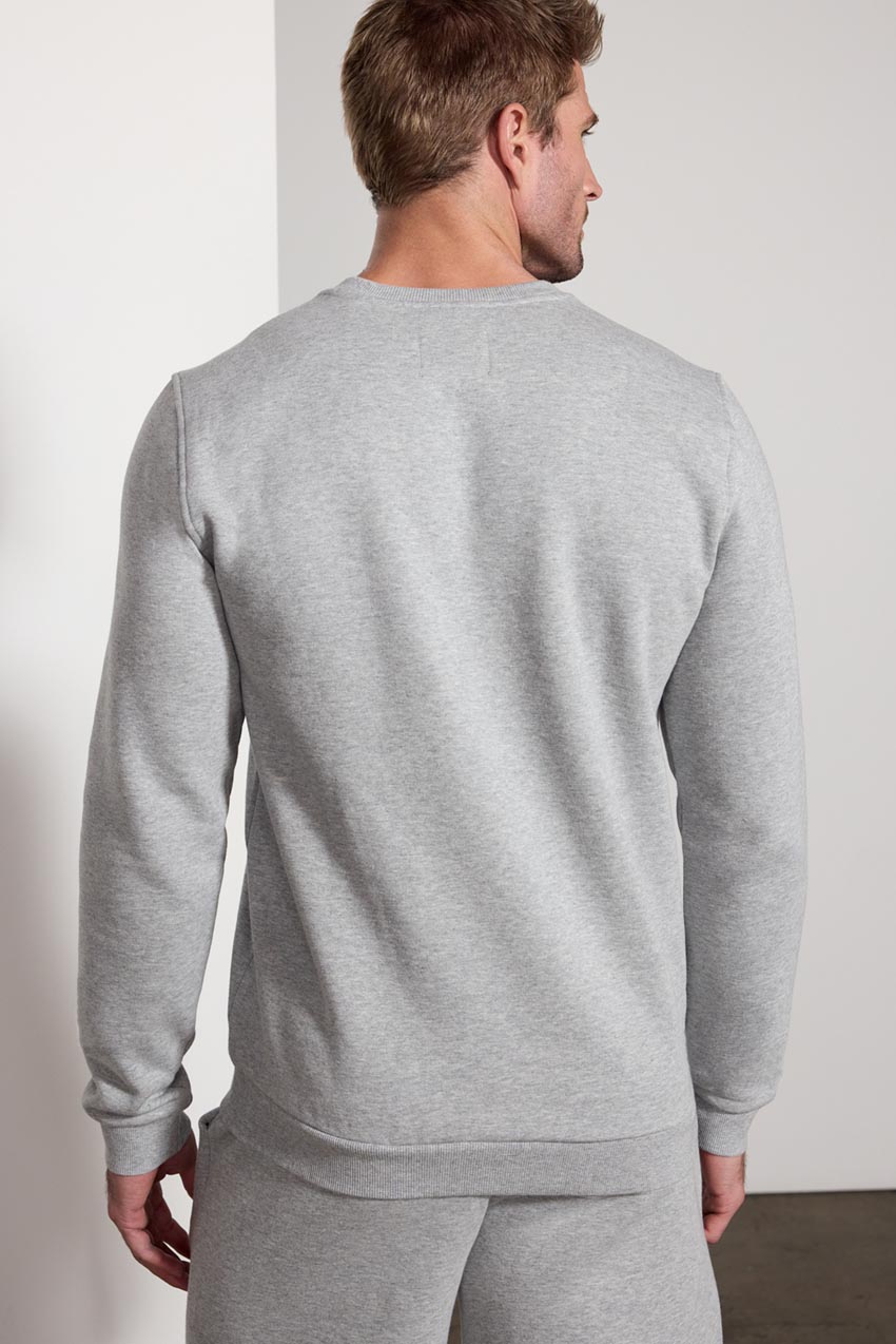 Comfort Men's Fleece Sweatshirt - Htr Concrete