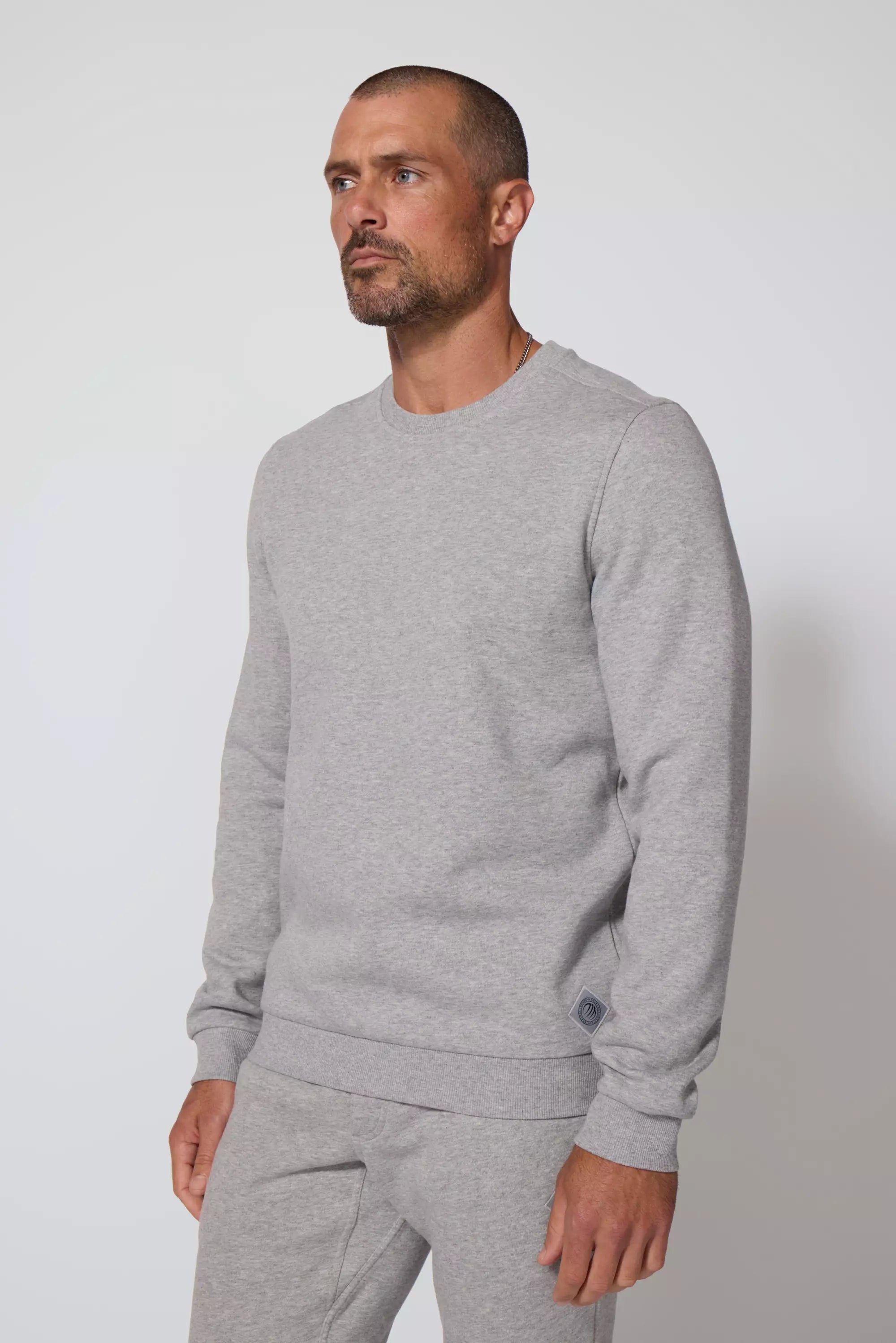 Sweat-shirt Luxefleece pour hommes - béton HTR