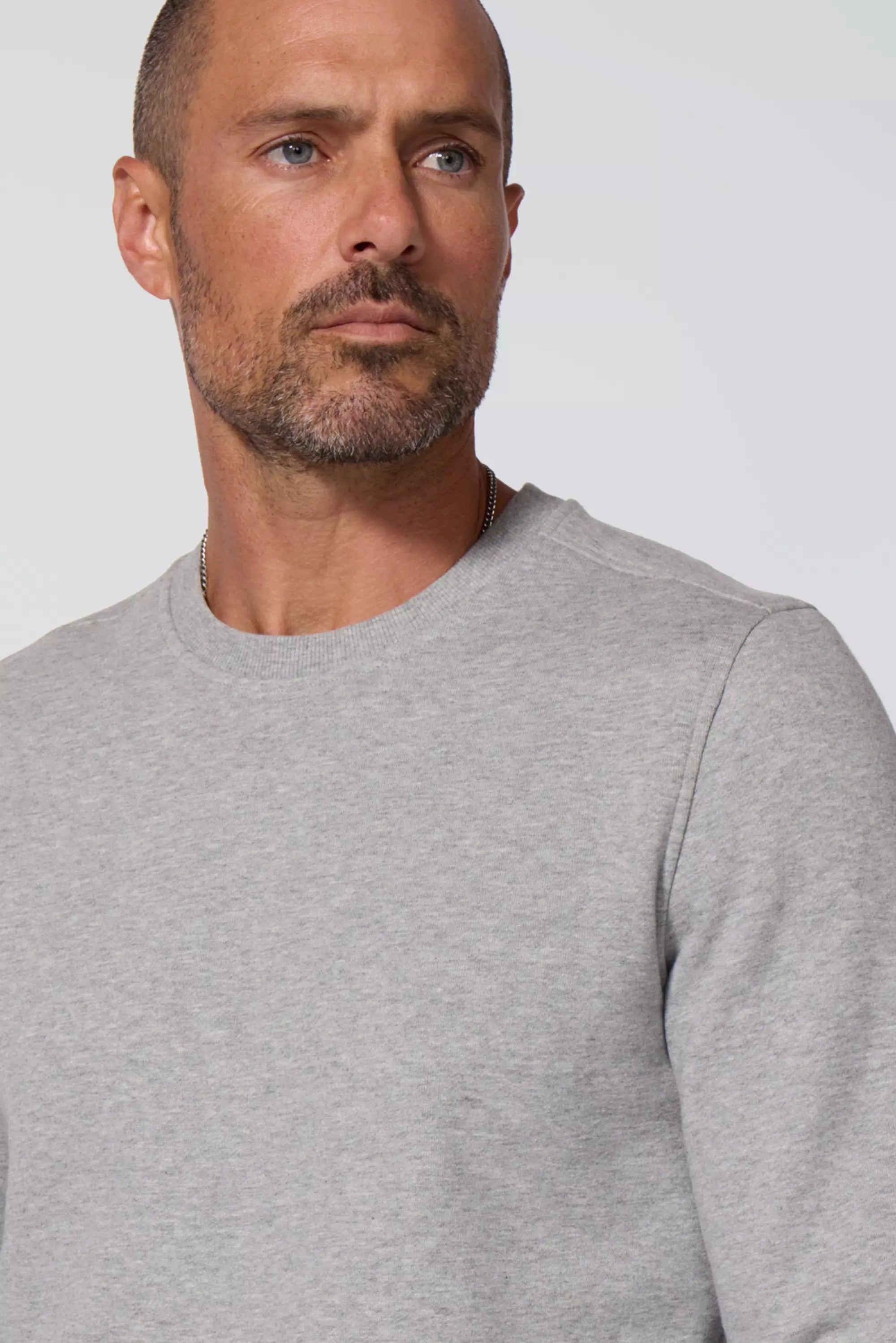 Men's Luxefleece Sweatshirt - Htr Concrete