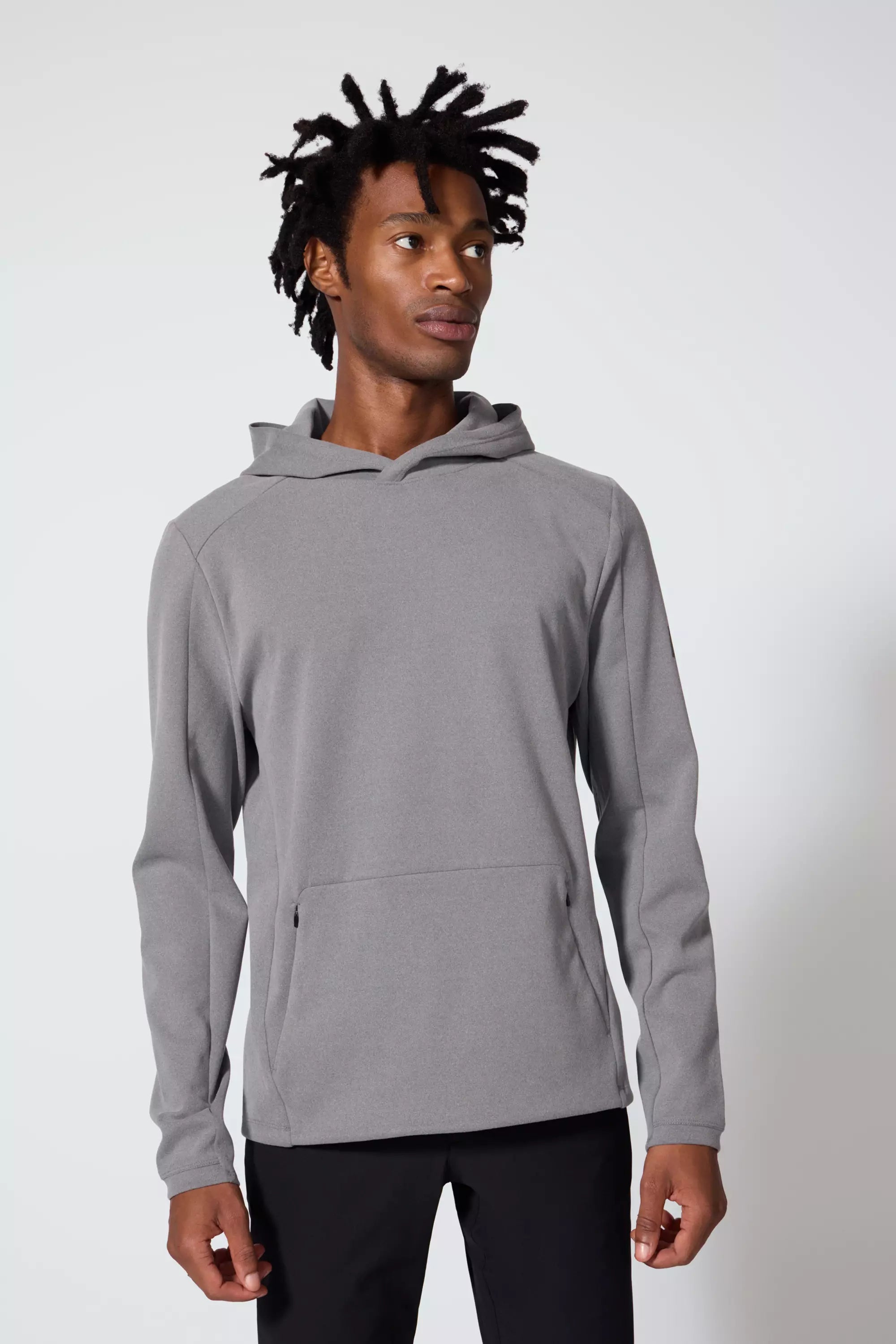 Traverse Hoodie - Dark Heather Concrete