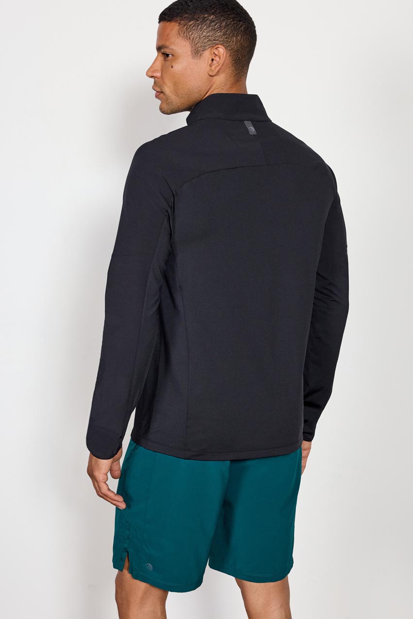 Rove 1/2 Zip - Black