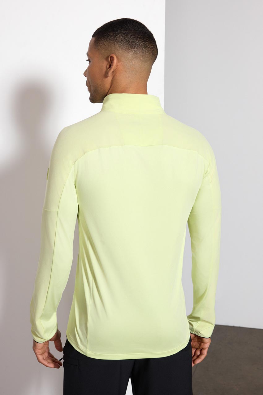 Rove 1/2 Zip - Shadow Lime