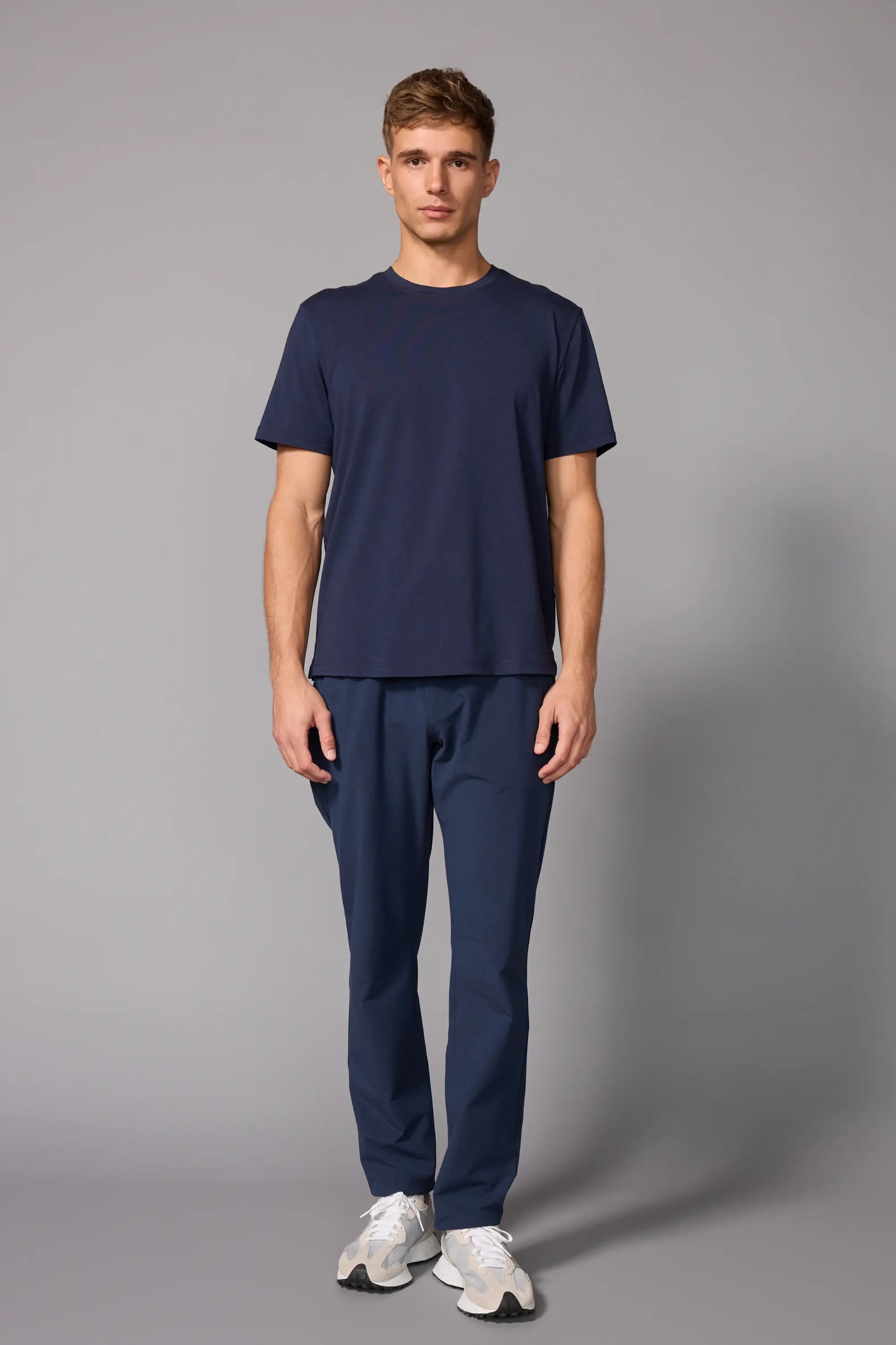 Pima Cotton Tee - Navy Blazer