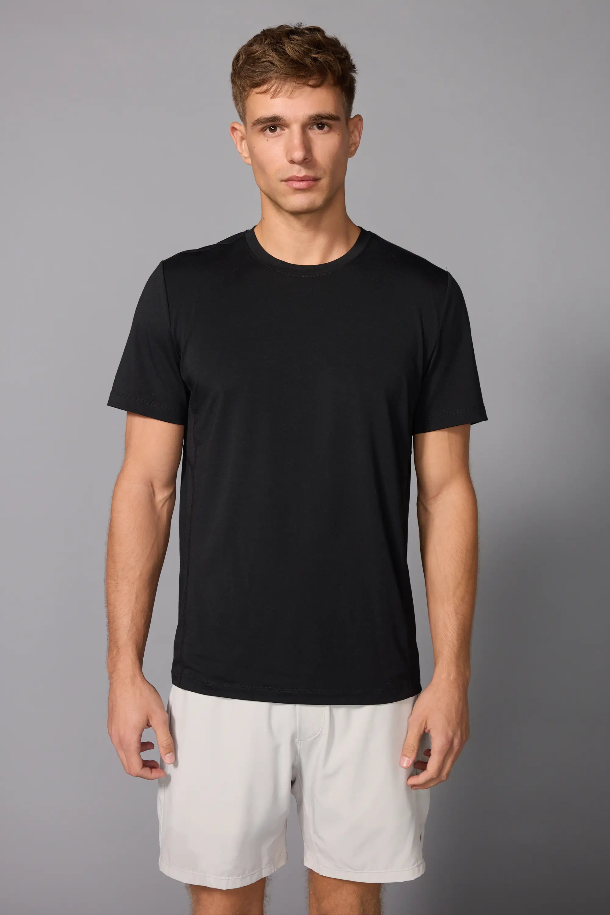 Pima Cotton Tee - Black