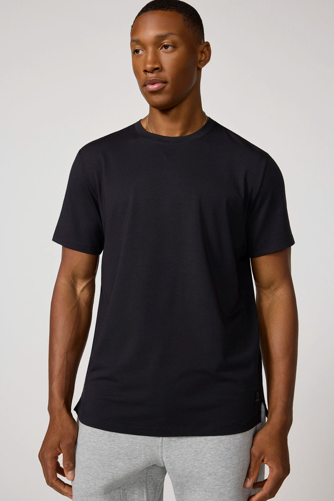 Pima Cotton Tee - Black