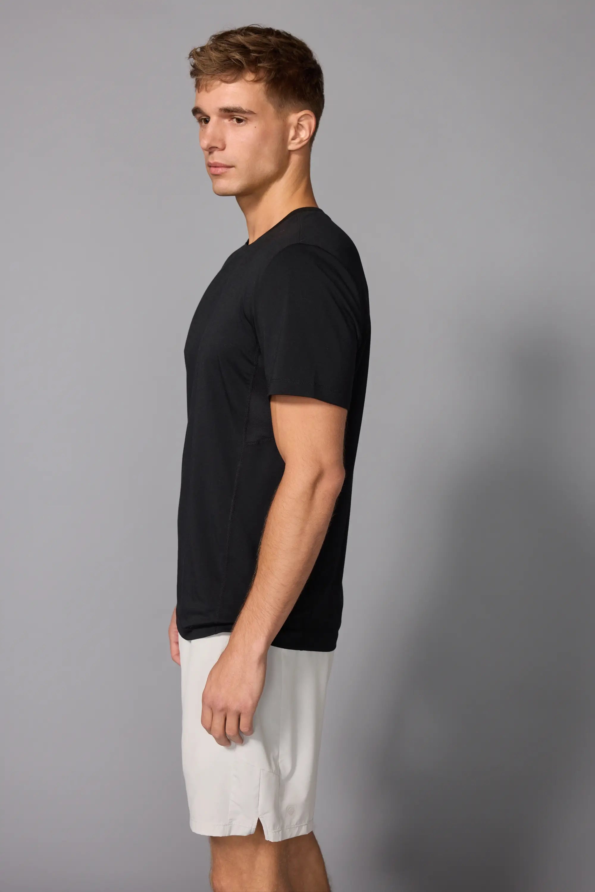 Pima Cotton Tee - Black