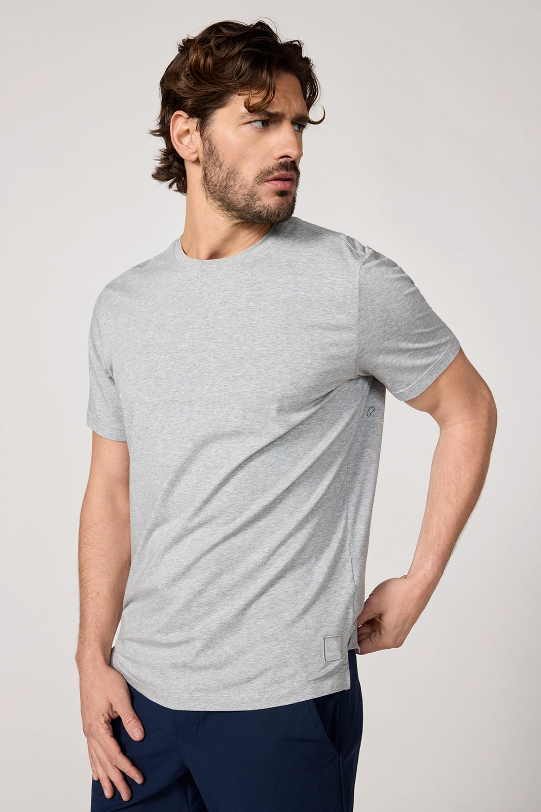 Pima Cotton Tee - Htr Concrete