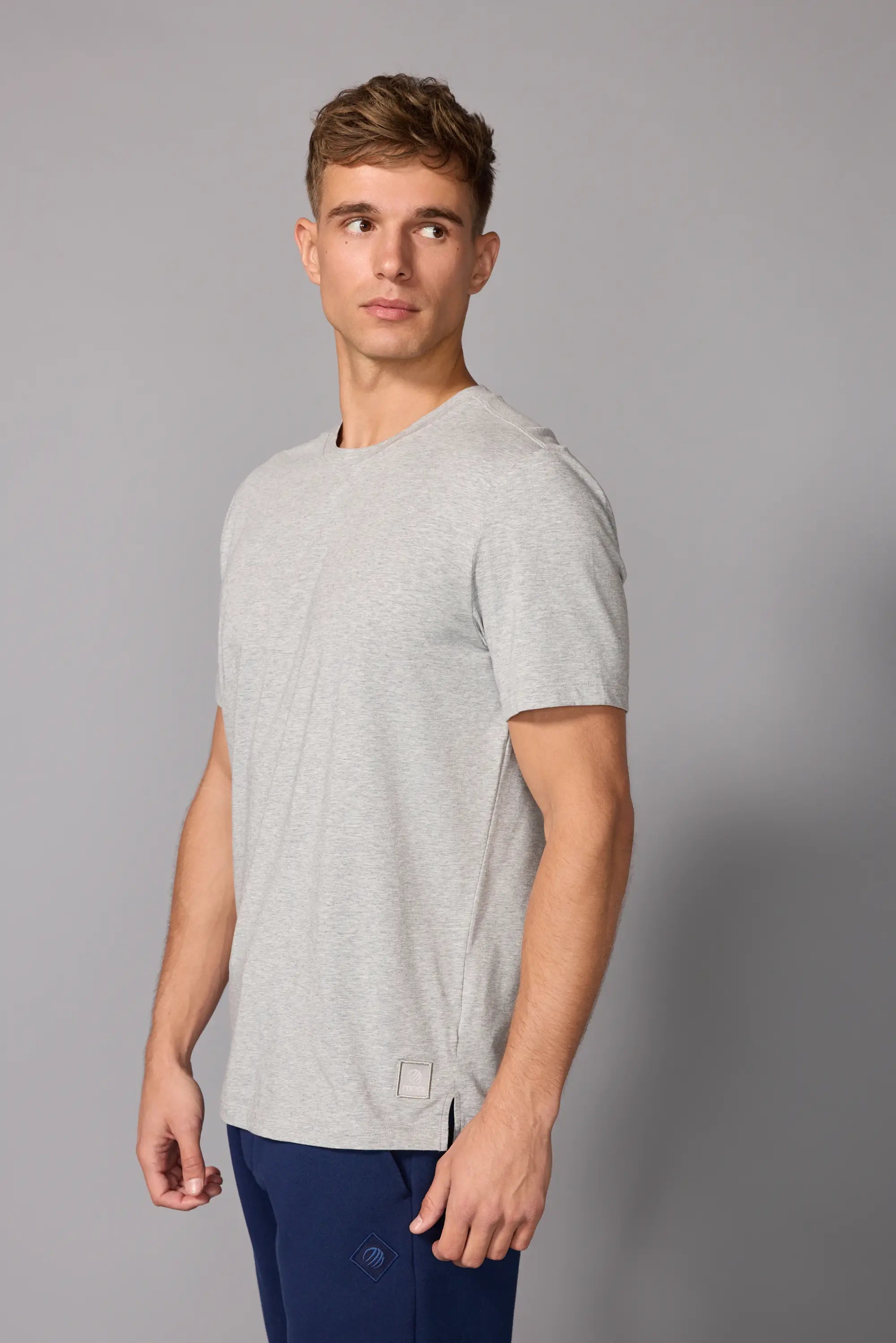 Pima Cotton Tee - Htr Concrete