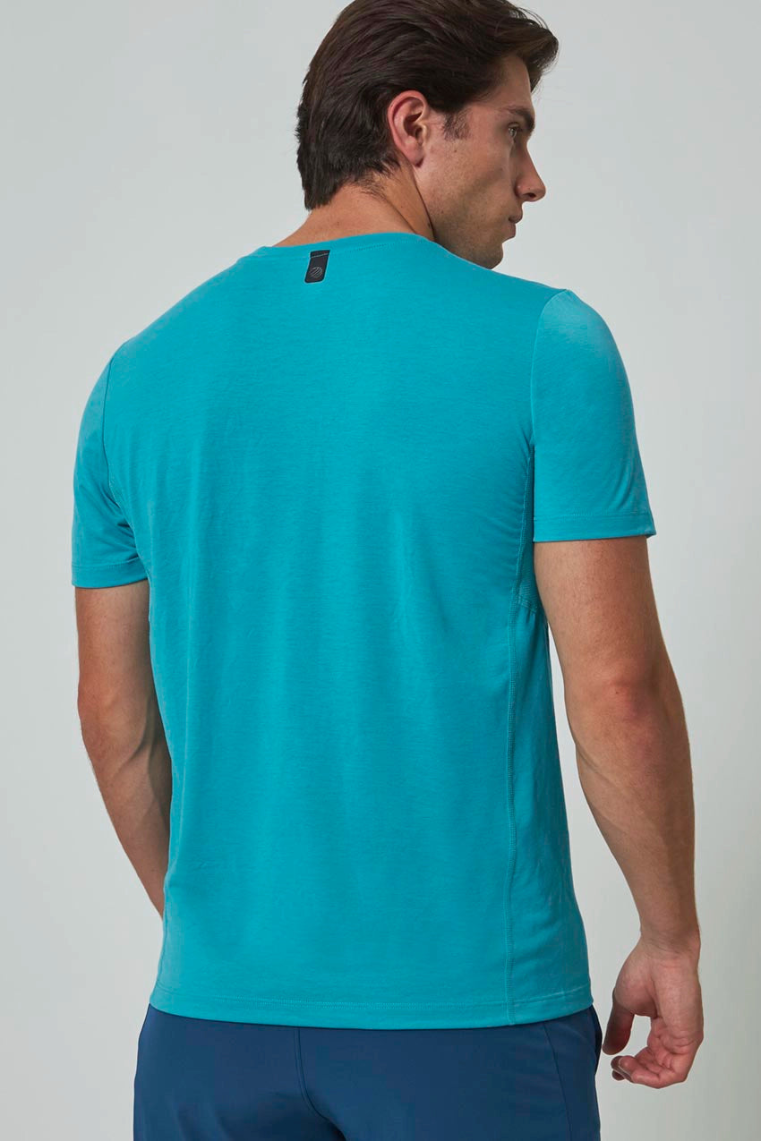 Performance Knit Tee - Bluebird