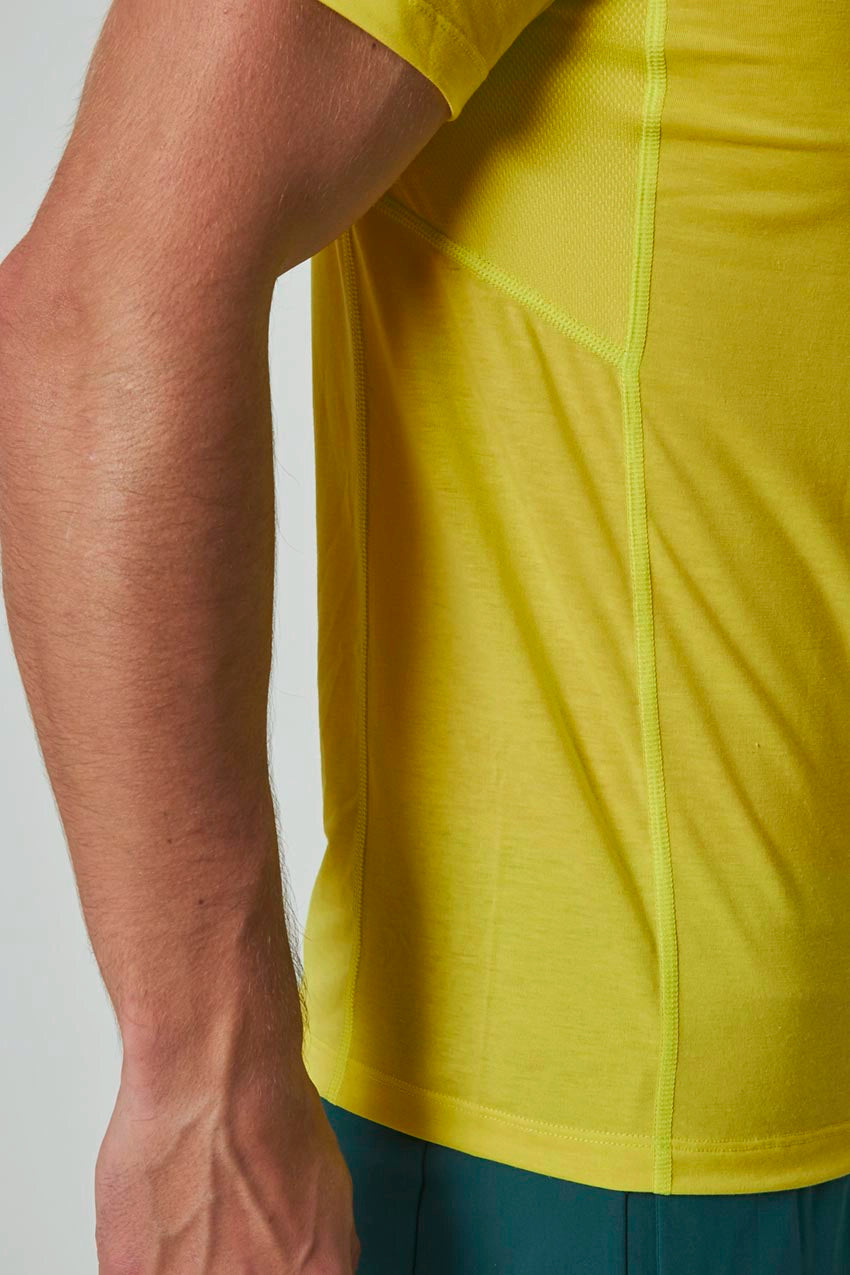 Performance Knit Tee - Evening Primrose