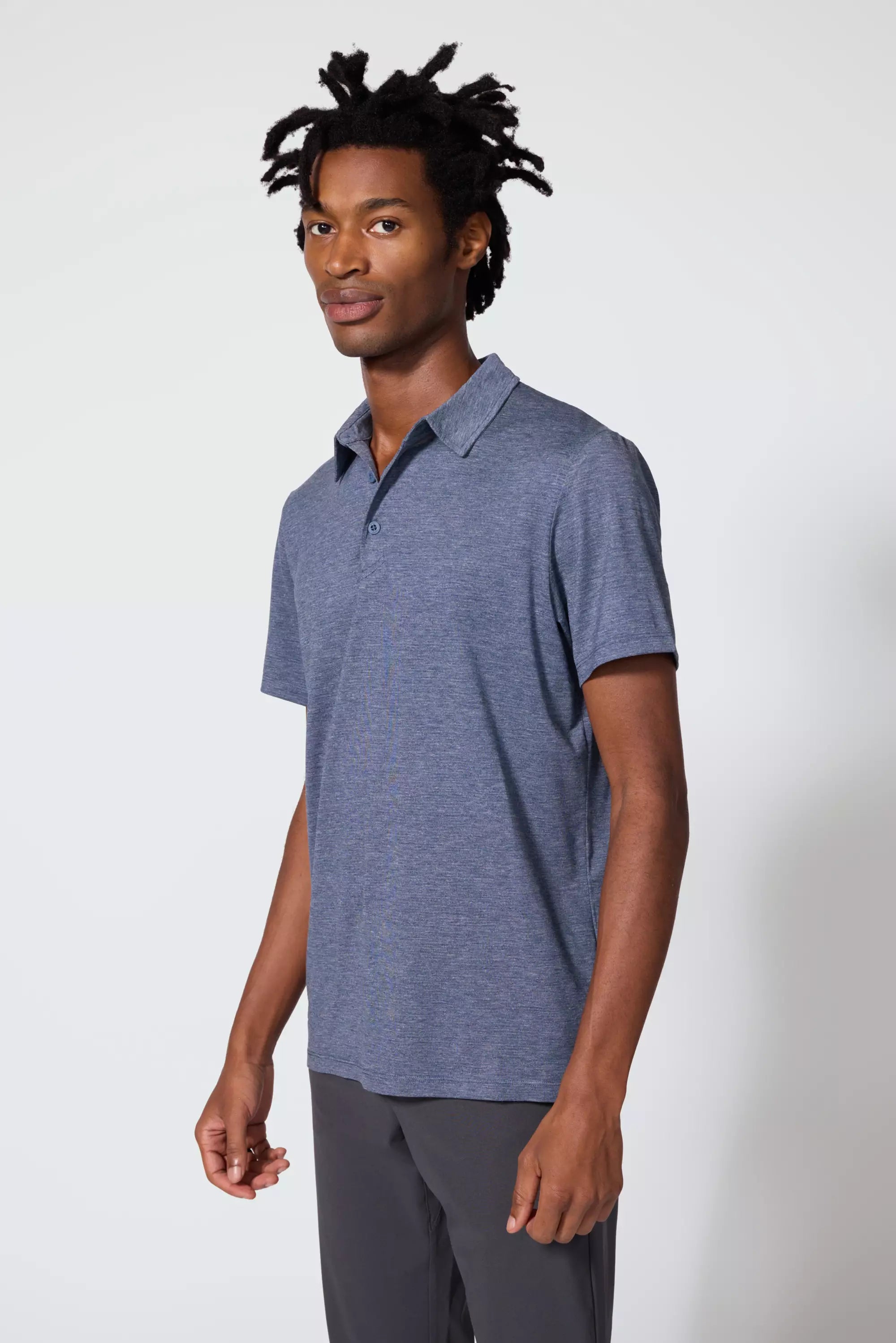 Triumph Polo - Deep Navy Melange