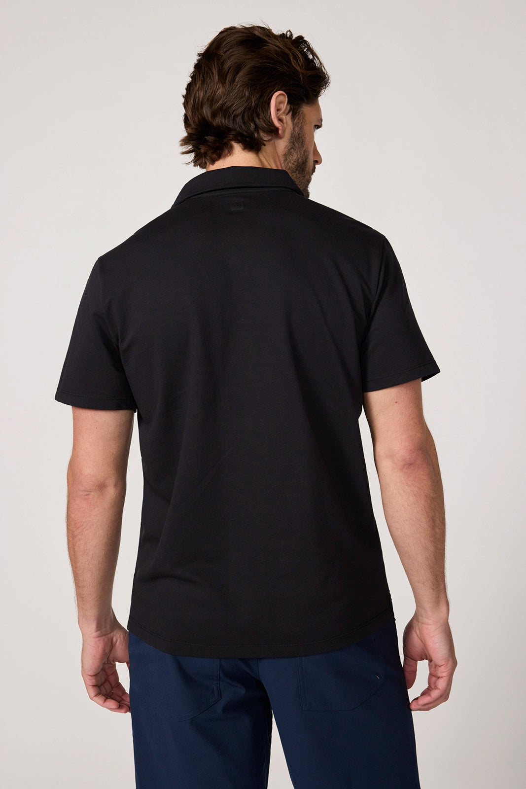 Revive Short Sleeve Polo - Black