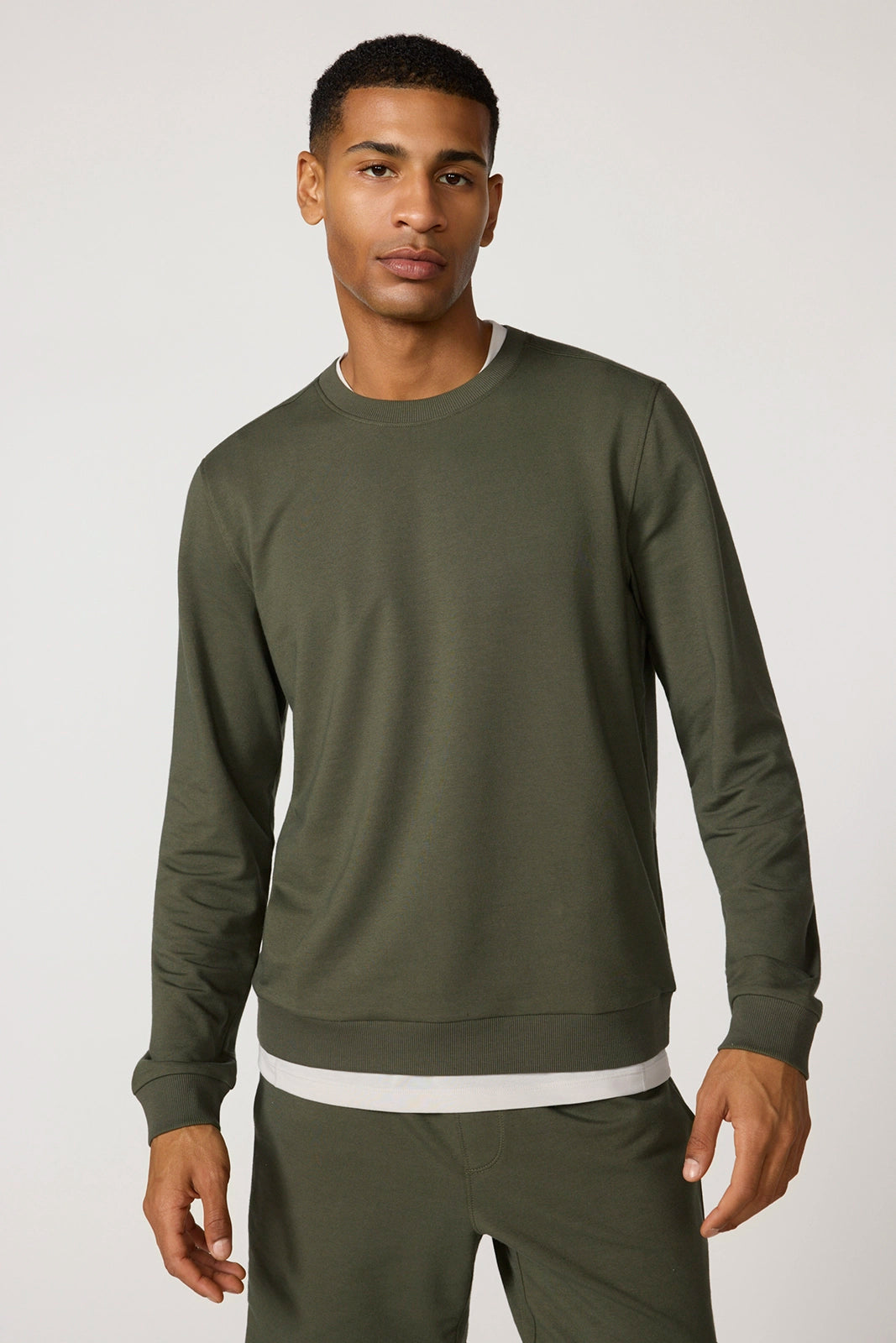 Luxe Terry Crew Neck - Kambaba