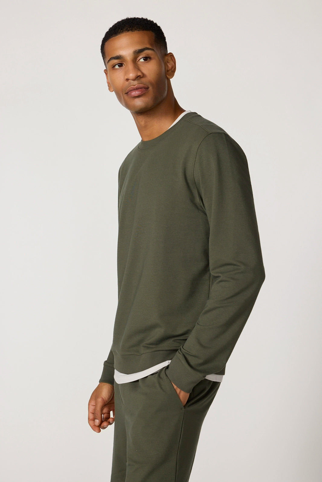 Luxe Terry Crew Neck - Kambaba