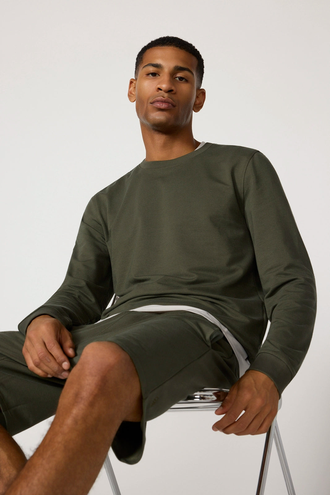 Luxe Terry Crew Neck - Kambaba