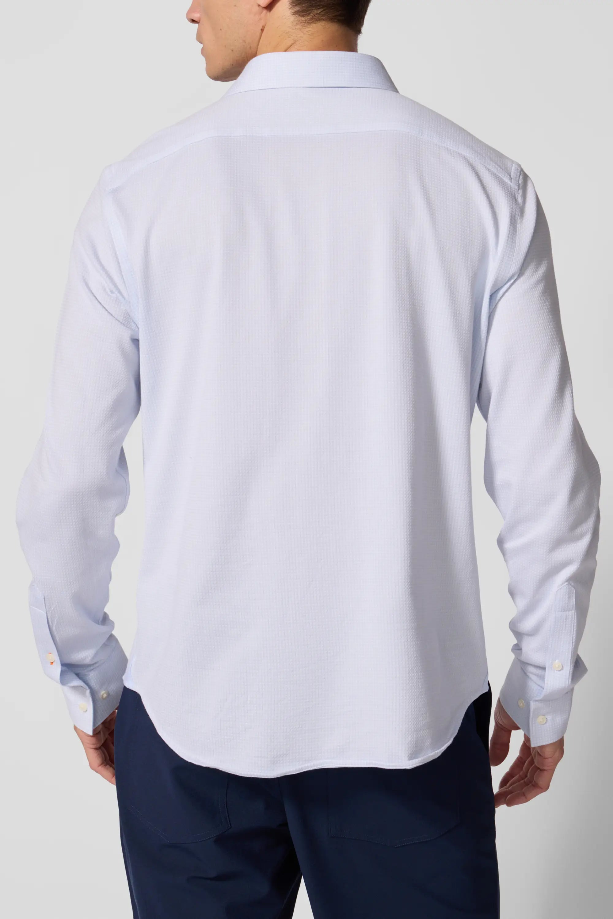 Performance Oxford Shirt - Blue Fog/Brilliant White