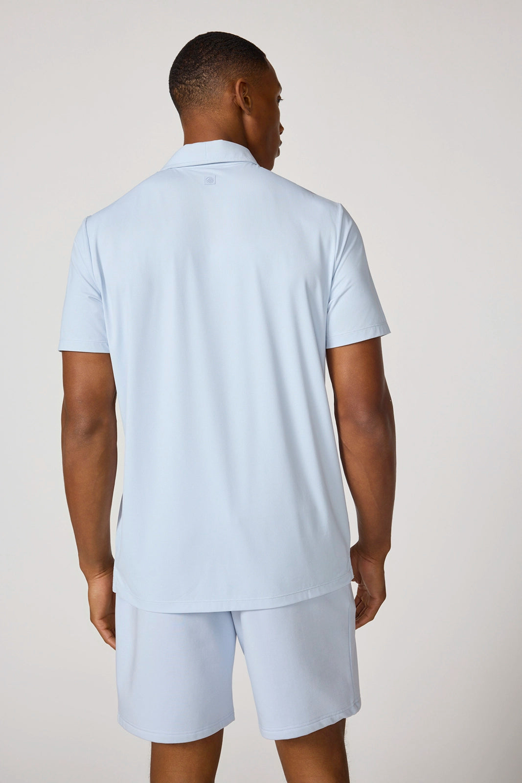 Fairway Short Sleeve Polo - Blue Mist