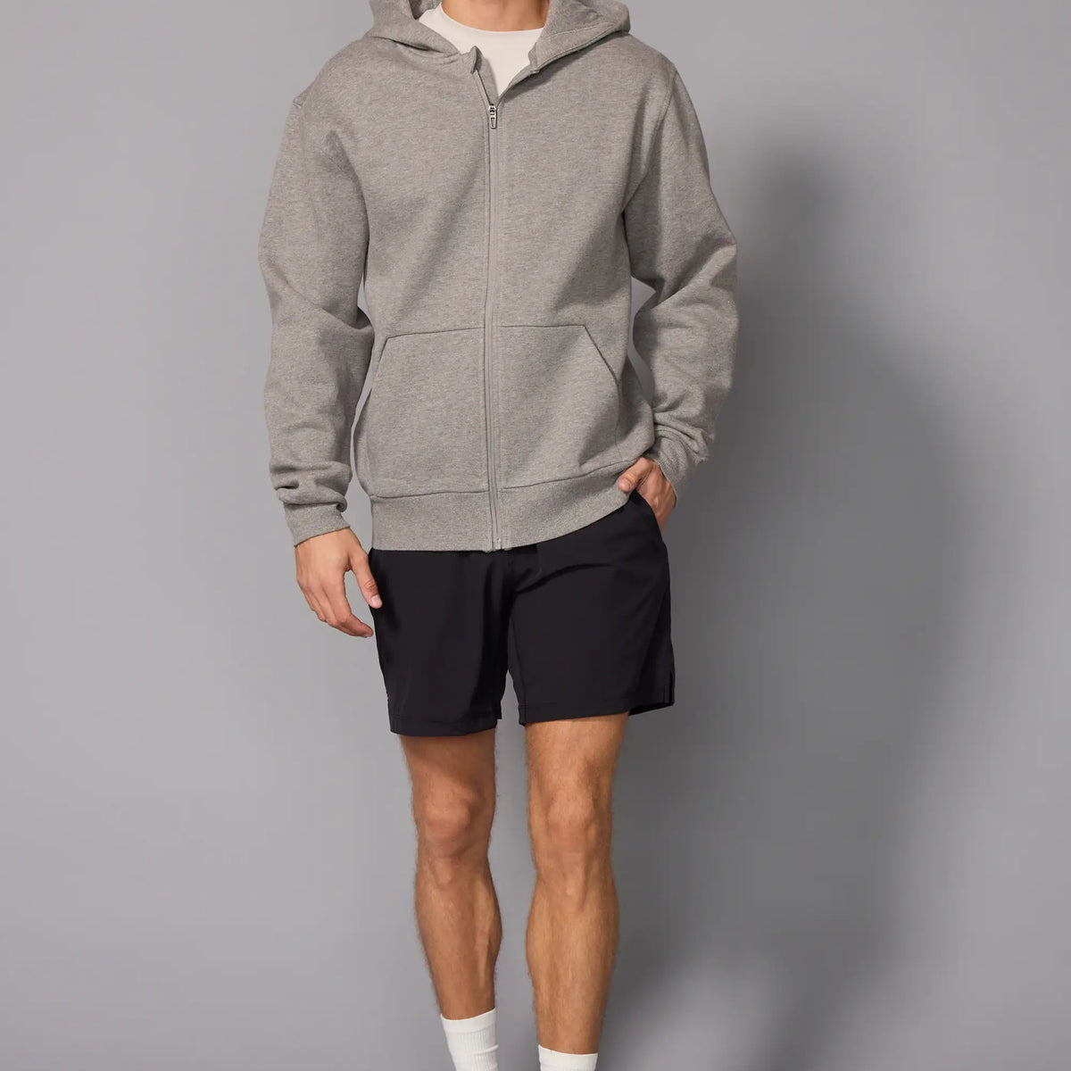 トップス JOSE MOON BIG SWEAT HOODIE OVERDYE ZIP HOODIE(FREE GREY): JOSEMOON: WOMENS｜ STUDIOUS
