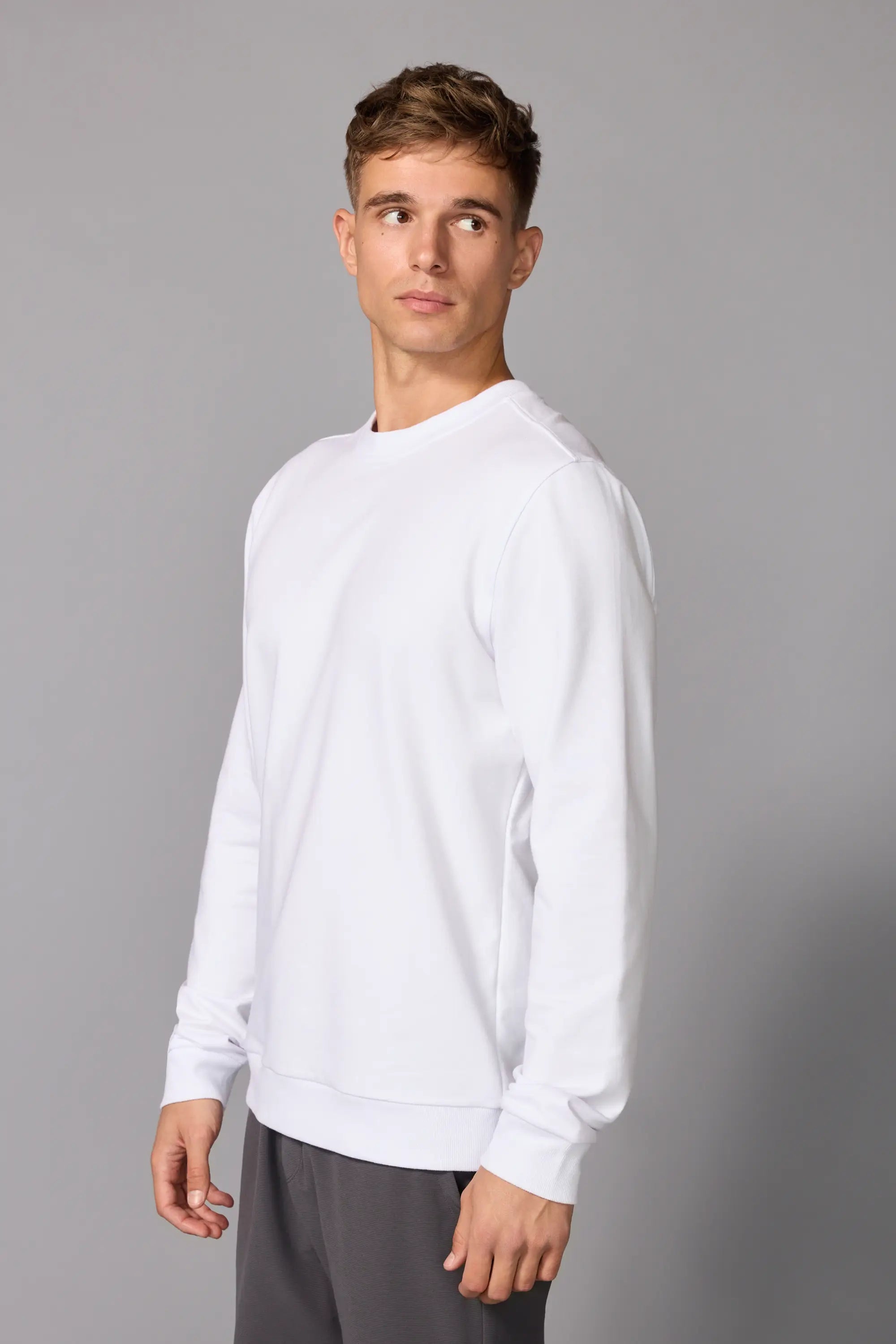 Men's Luxefleece Relaxed Sweatshirt - Brilliant White