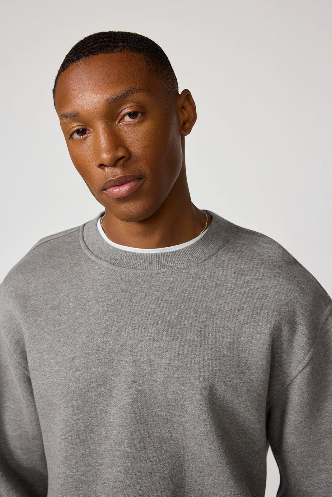 Luxefleece Relaxed Sweatshirt Htr Steel