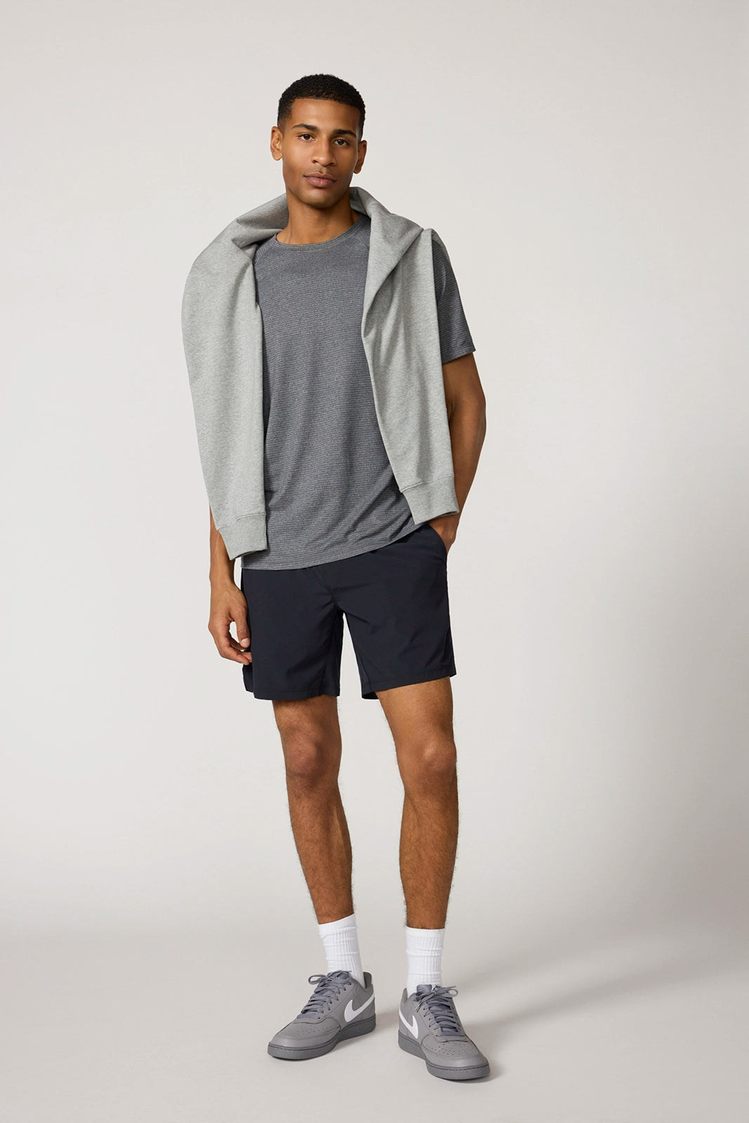 Rise and Conquer Tee - Micro Chip/Black