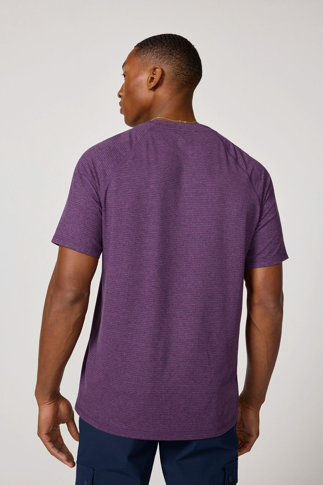 Rise and Conquer Tee - Mulberry/Black