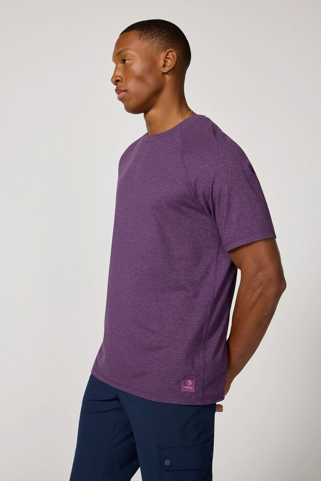 Rise and Conquer Tee - Mulberry/Black