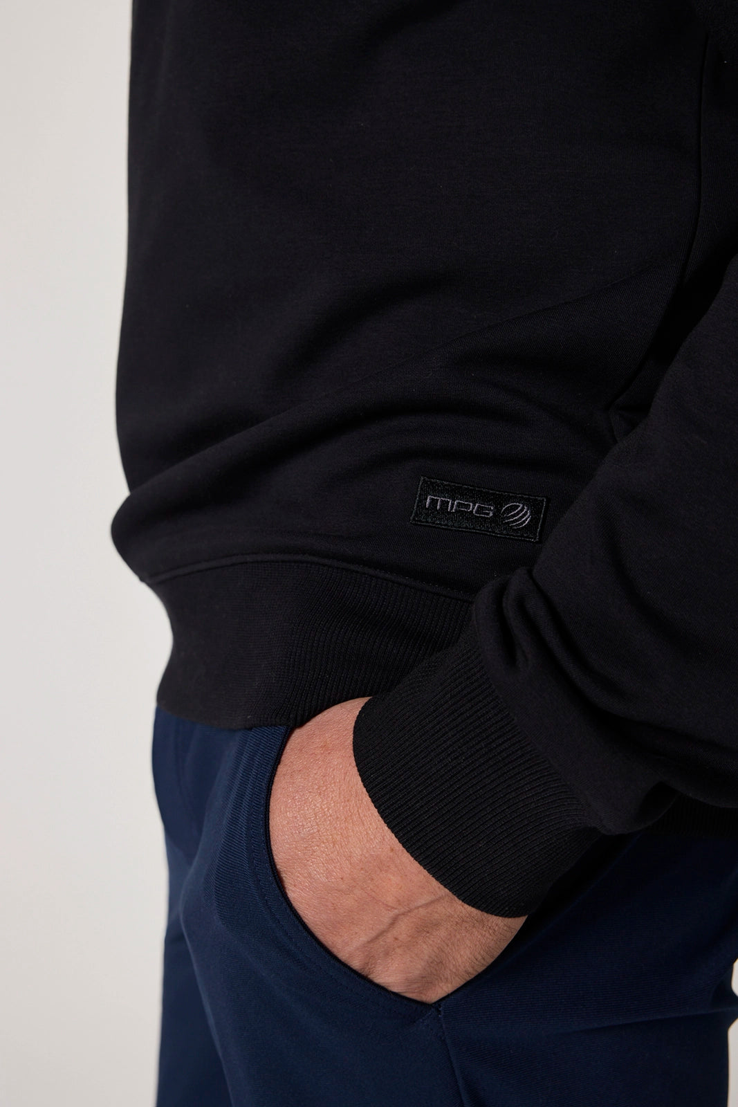 Ultrasoft Fleece Crew Neck - Black