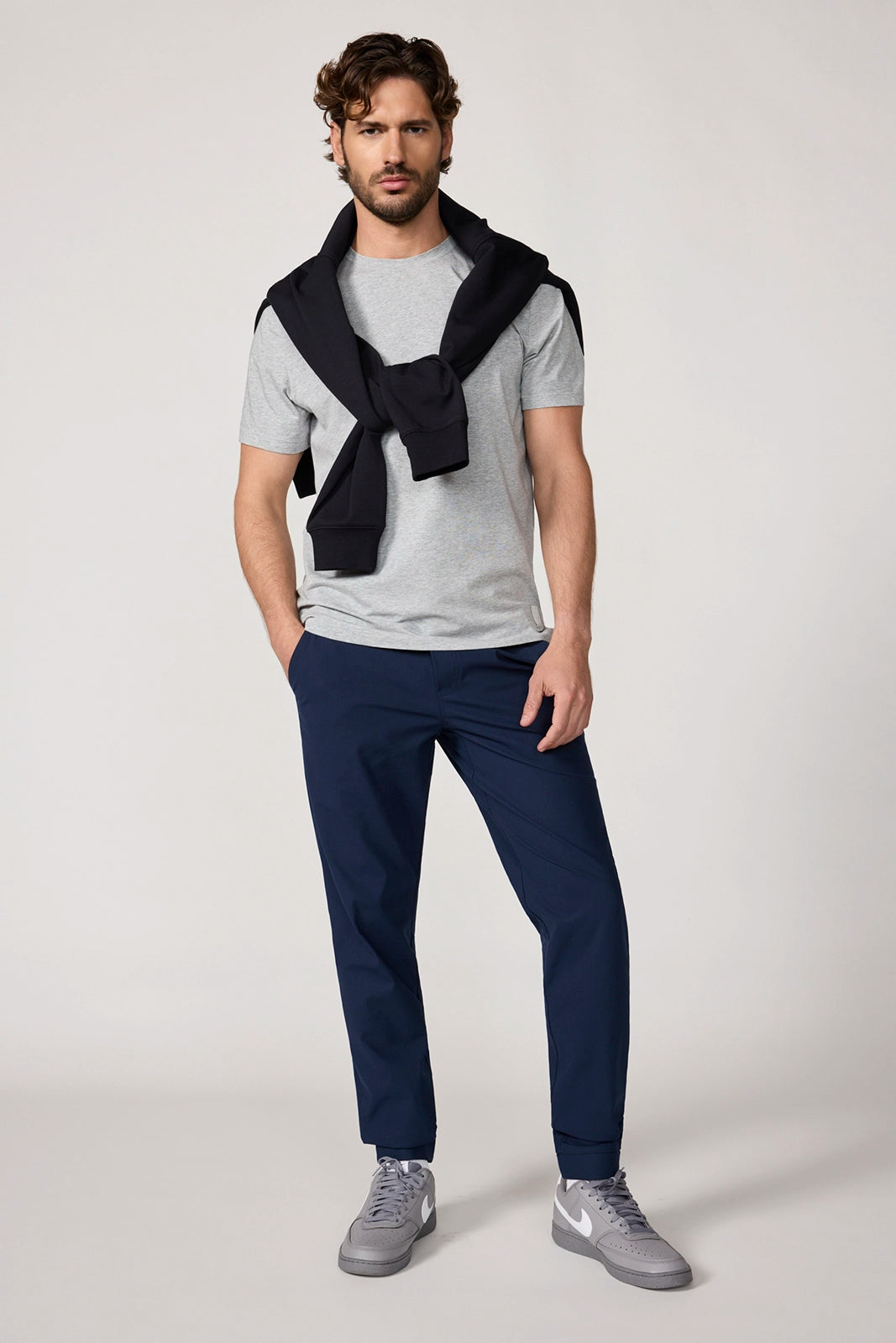 Ultrasoft Fleece Crew Neck - Black