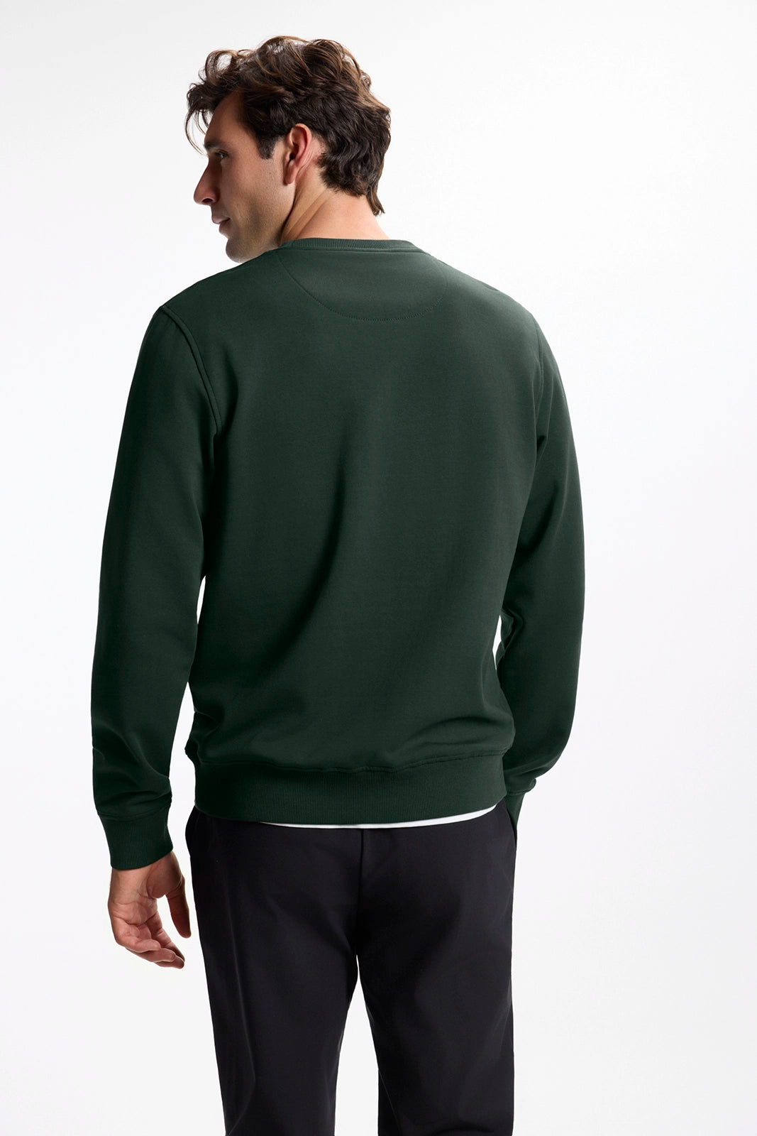 Ultrasoft Fleece Crew Neck - Scarab