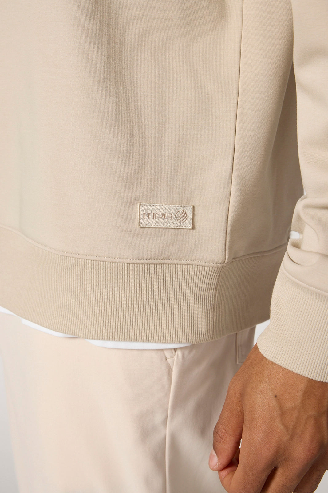 Ultrasoft Fleece Crew Neck - Island Fossil