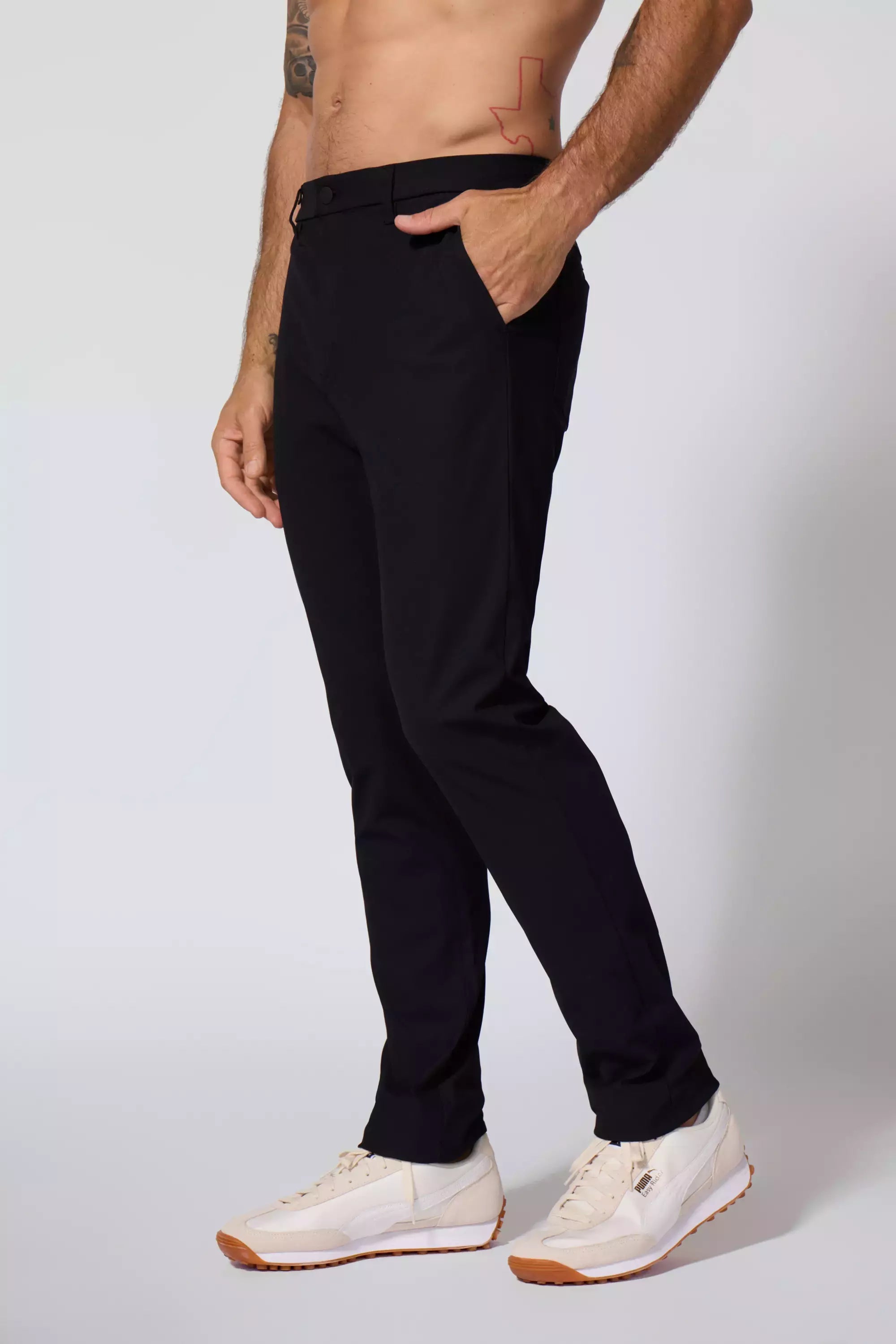 Pantalon de poche sans limite - noir