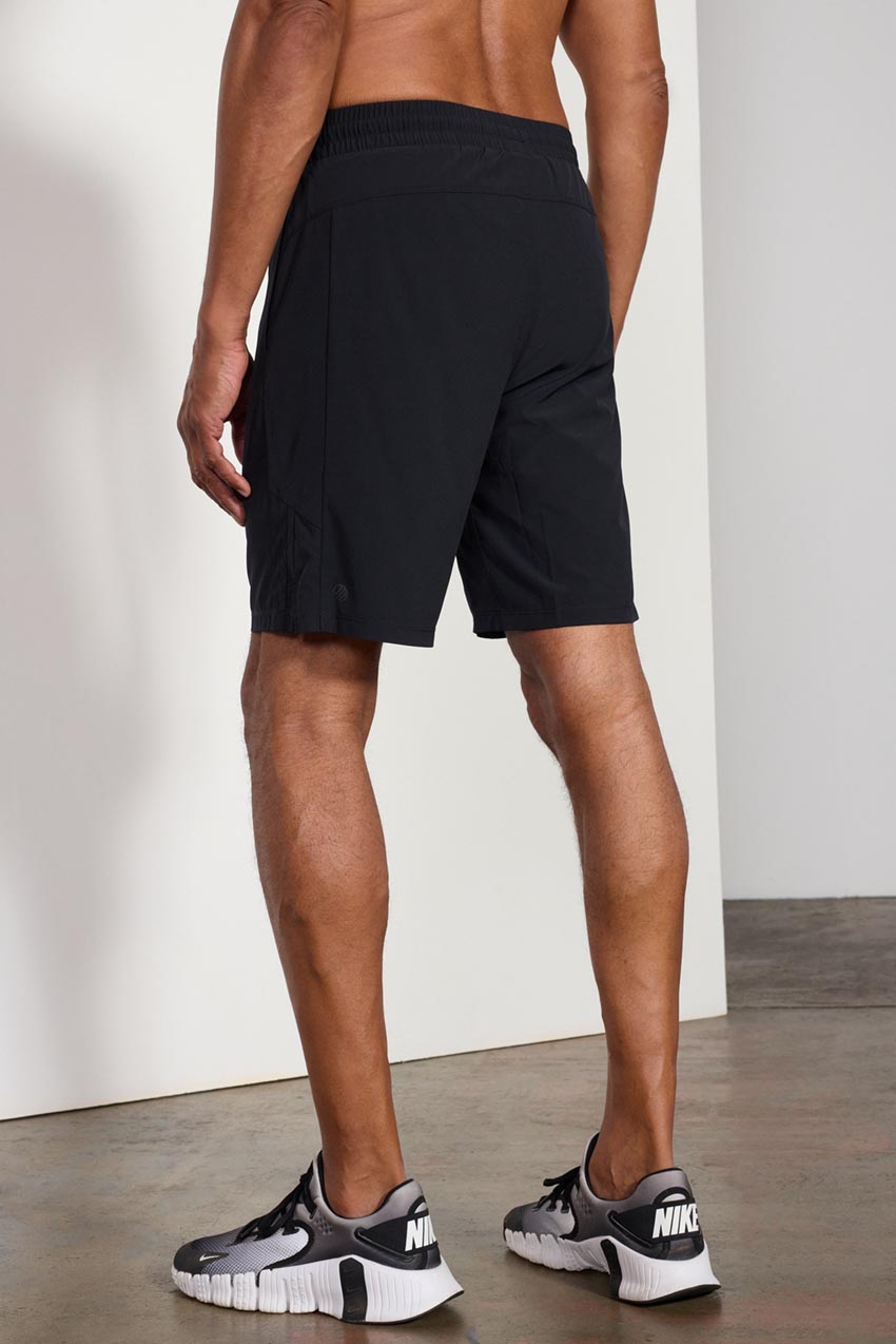 Stride Short with Liner - 9" - Black