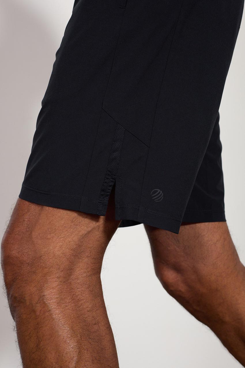 Stride Short with Liner - 9" - Black