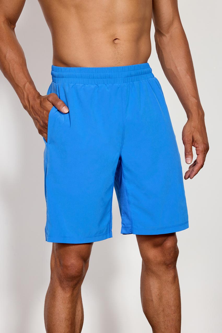 Stride Short with Liner - 9" - New Blue