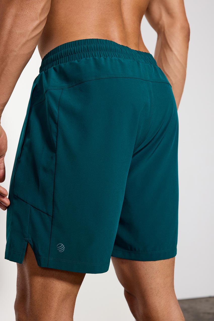 Stride Recycled Polyester Short with Liner 7"