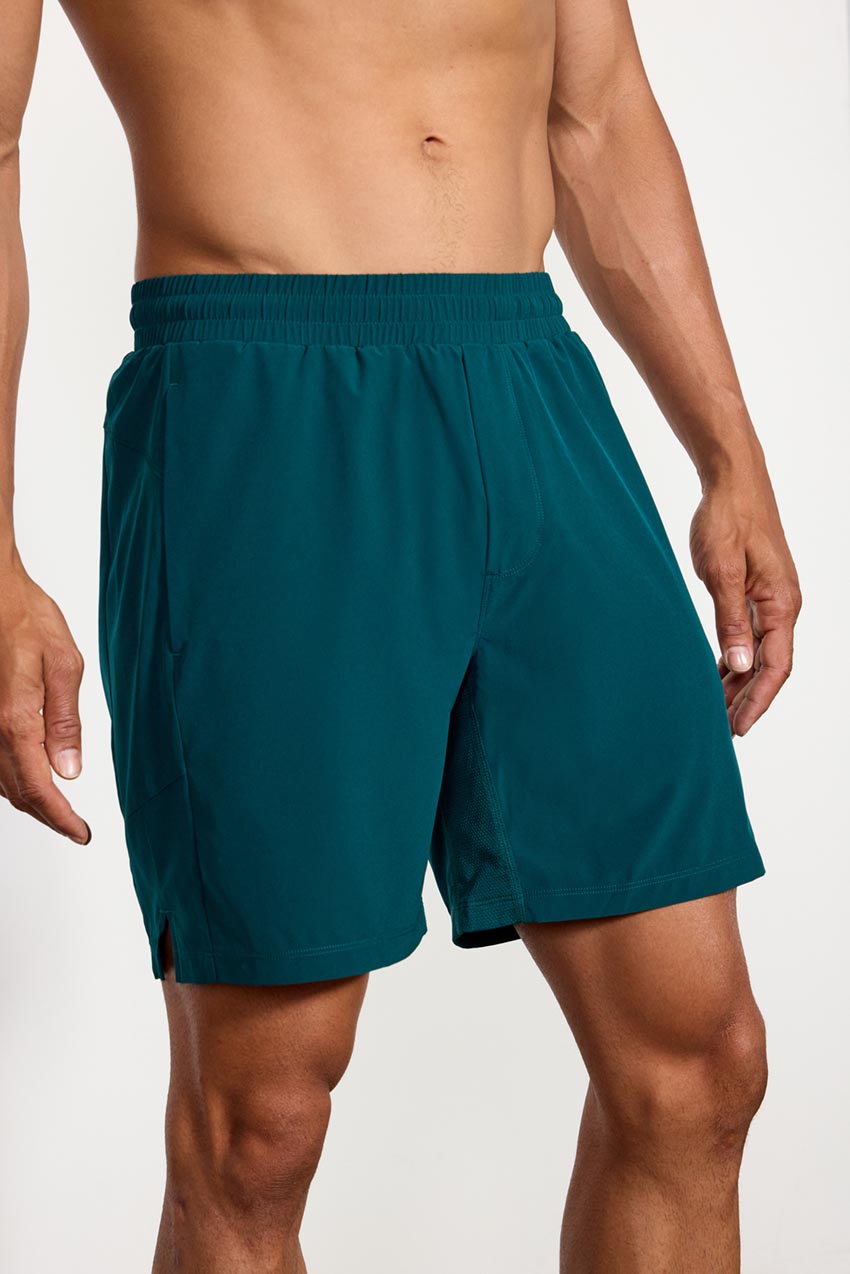 Stride Recycled Polyester Short with Liner 7"