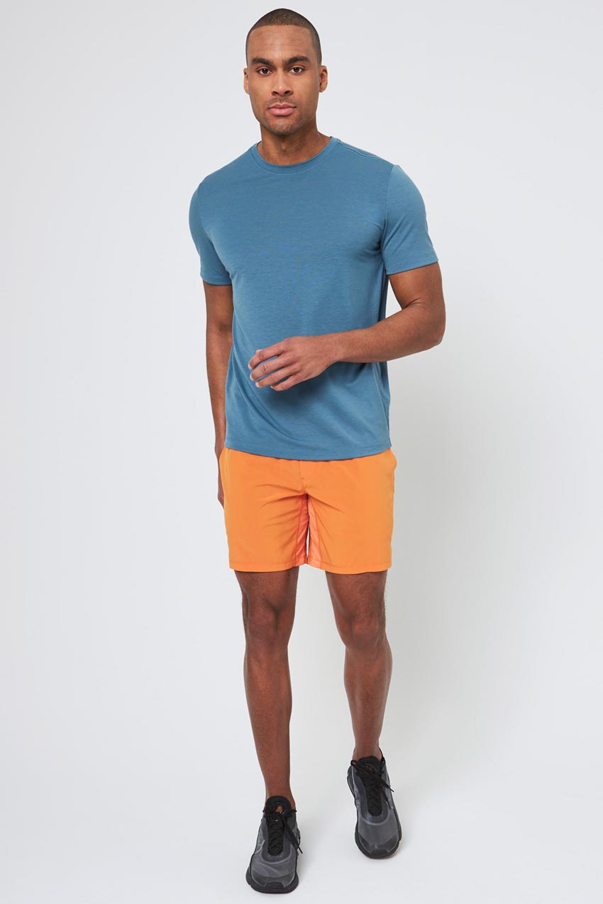 Stride Sweat Swim Short with Liner 7"